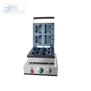 وافل ساز صنعتی طرح پروانه بست (Best) مدل Wafle-5S