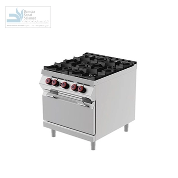 اجاق گاز ۴ شعله فر دار مدل CK