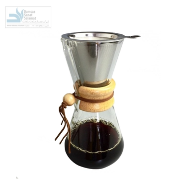 قهوه ساز طرح کمکس 3کاپ با فیلتر فلزی