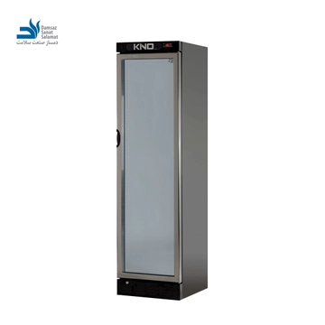 یخچال ایستاده 50 سانتی کینو KR500 WL بدنه مشکی درب سیلور