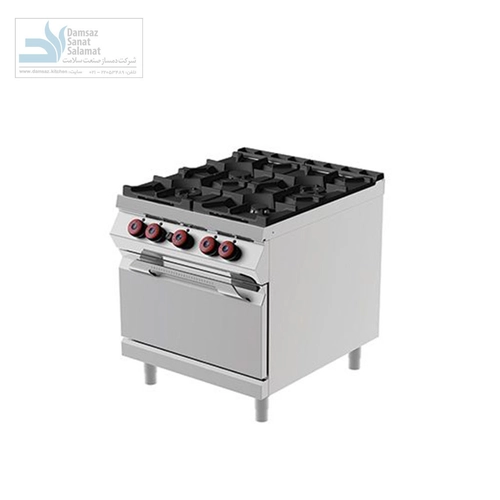 اجاق گاز ۴ شعله فر دار مدل CK