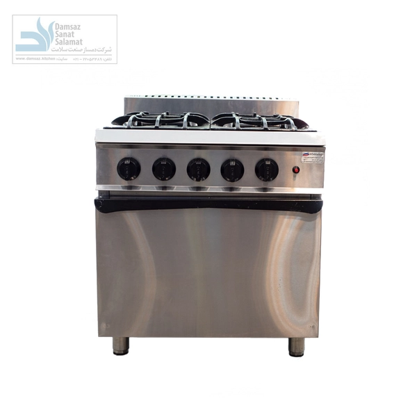 اجاق گاز 4 شعله فردار صنعتی