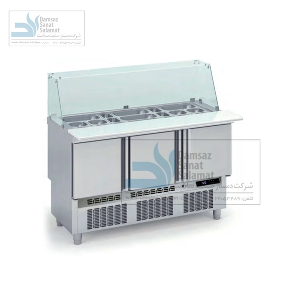 تاپینگ سرد (سالاد بار) برند کورکو coreco مدل mfk140