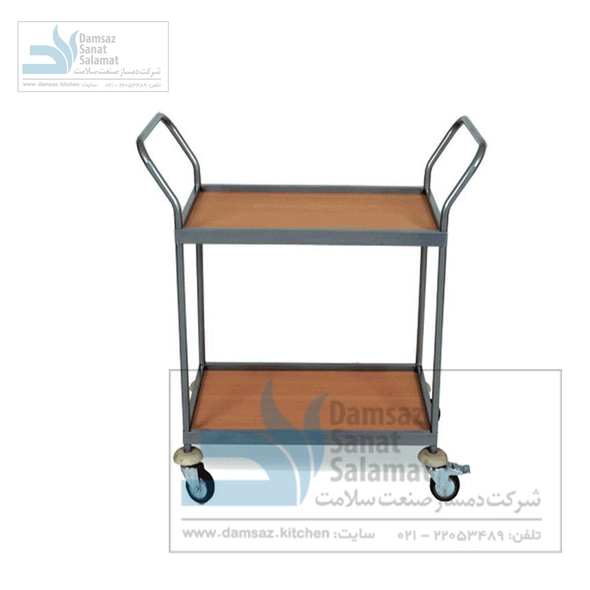 ترولی خانه داری هتلی دو طبقه