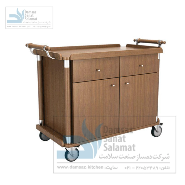 ترولی خانه داری هتلی کابین دار
