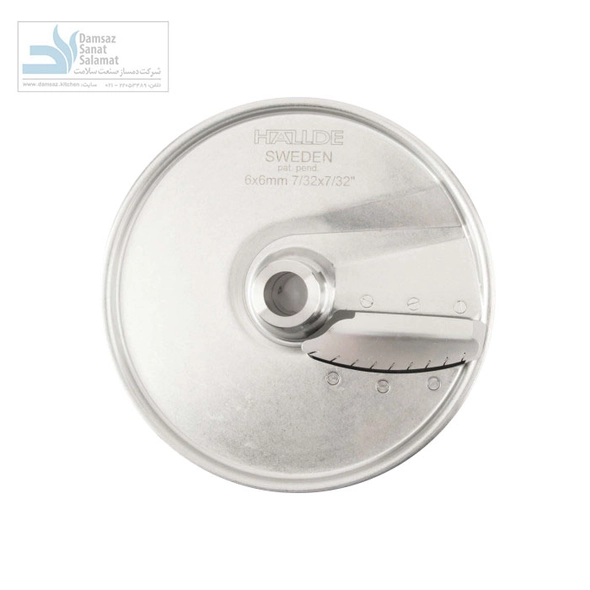 تیغه خلال هالده julienne cutter 6x6mm
