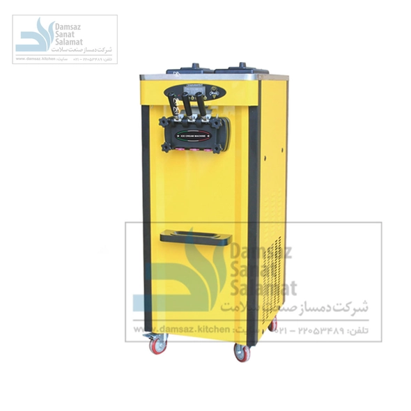 دستگاه بستنی ساز قیفی برند R&B مدل MK38C