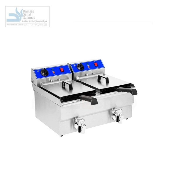 سرخ کن برقی 13+13 لیتری زیکو مدل HEF-132 V