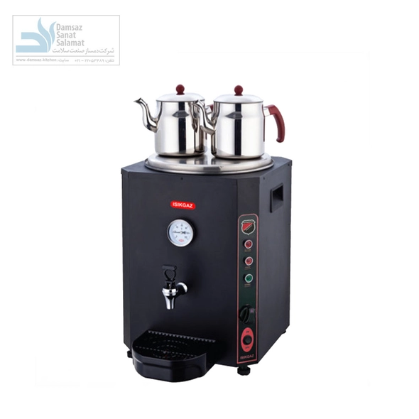 سماور دو قوری برند ISIKGAS