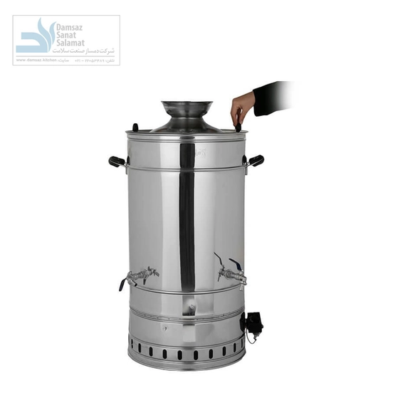 سماور گازی ۹۰ لیتری تنوره دار