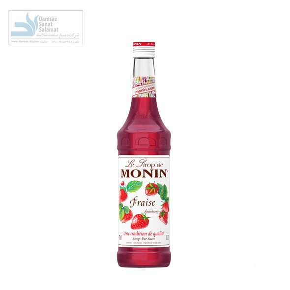 سیروپ توت فرنگی برند مونین Monin