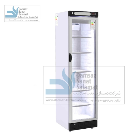 فریزر ویترینی تک درب برند کینو مدل KF500 WL KINO