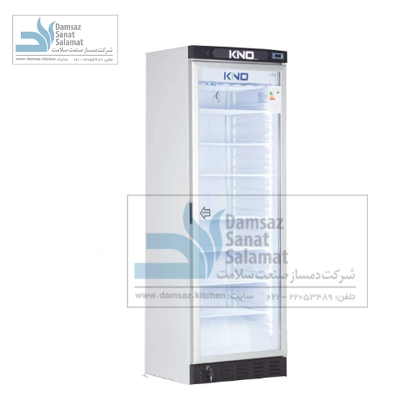 فریزر ویترینی تک درب عرض 60 بدون تاج کینو مدل KF615WL-1D KINO
