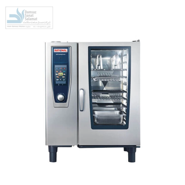 فر پخت ترکیبی ۱۰ سینی گازی رشنال مدل Rational 101G