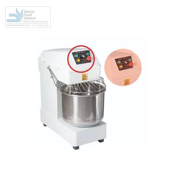 میکسر اسپیرال 40 لیتری هدیکو دو سرعته مدل HS 40