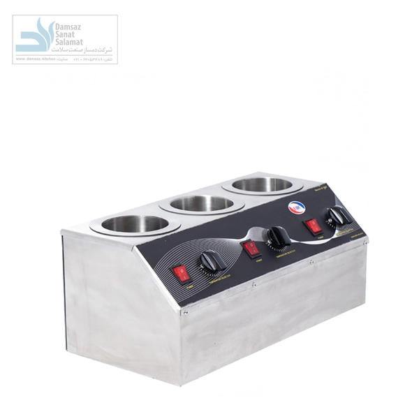 وارمر سس سه خانه (شکلات داغ کن) برند EHC مدل V.SB 3014
