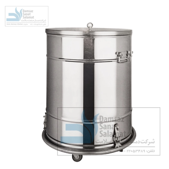 چلیک نگهداری حبوبات چرخدار