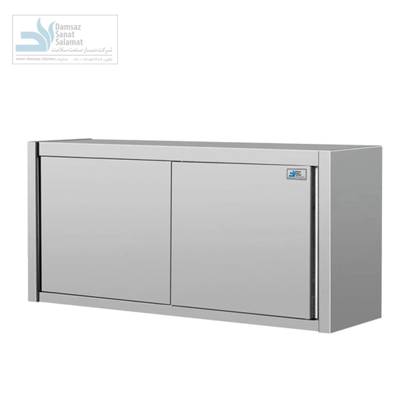 کابینت دیواری درب کشویی استیل