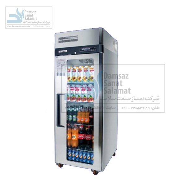 یخچال ایستاده درب شیشه ای برند ایگلو مدل RSGT18