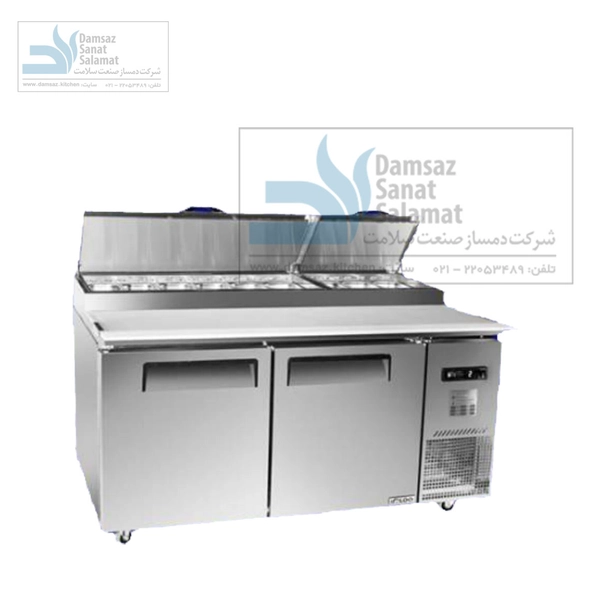 یخچال تاپینگ پیتزا استیل برند ایگلو مدل RTST19
