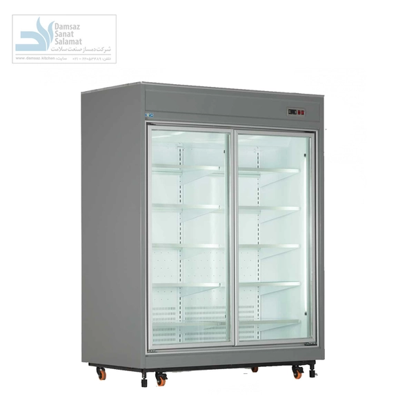 یخچال فروشگاهی ویترینی دودرب مدل RV21SW برند کینو