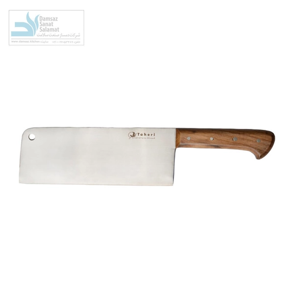 ساطور دسته چوبی بلند