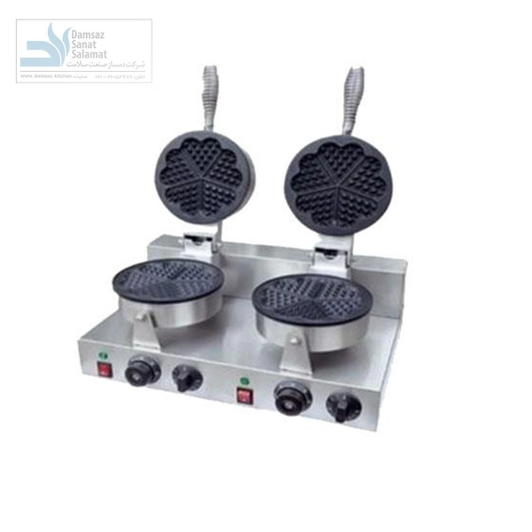 وافل ساز قلبی دو صفحه ای PFY-2207B-2